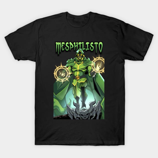Mesphilisto (The Vigilantes) T-Shirt by MentalPablum